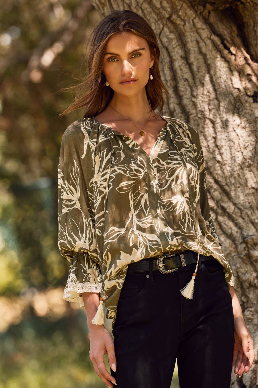 The Reba Blouse Curvy