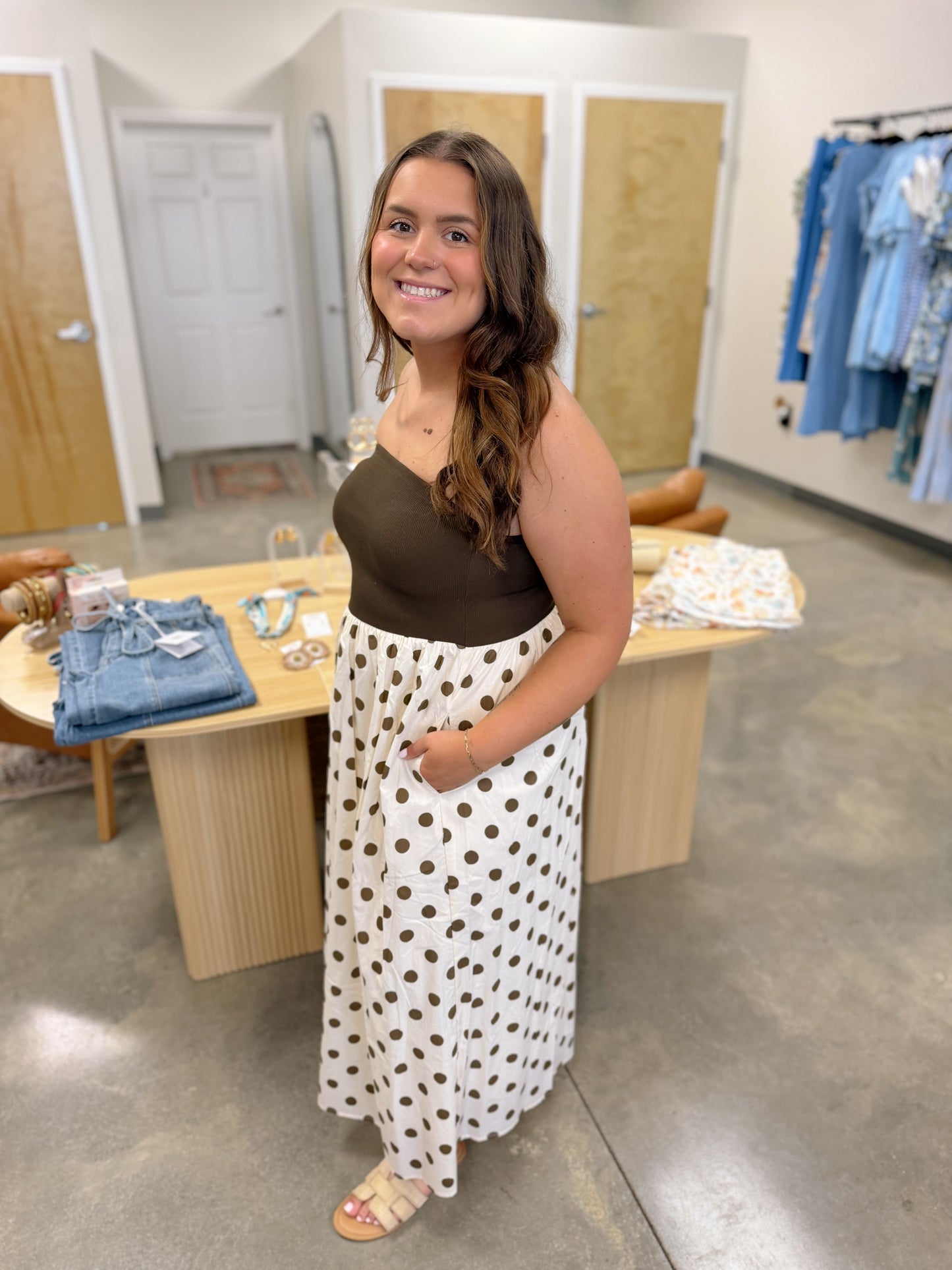 Cute as a Button Dress