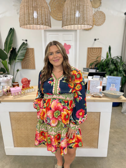 The Flow Boho Mini Dress Curvy