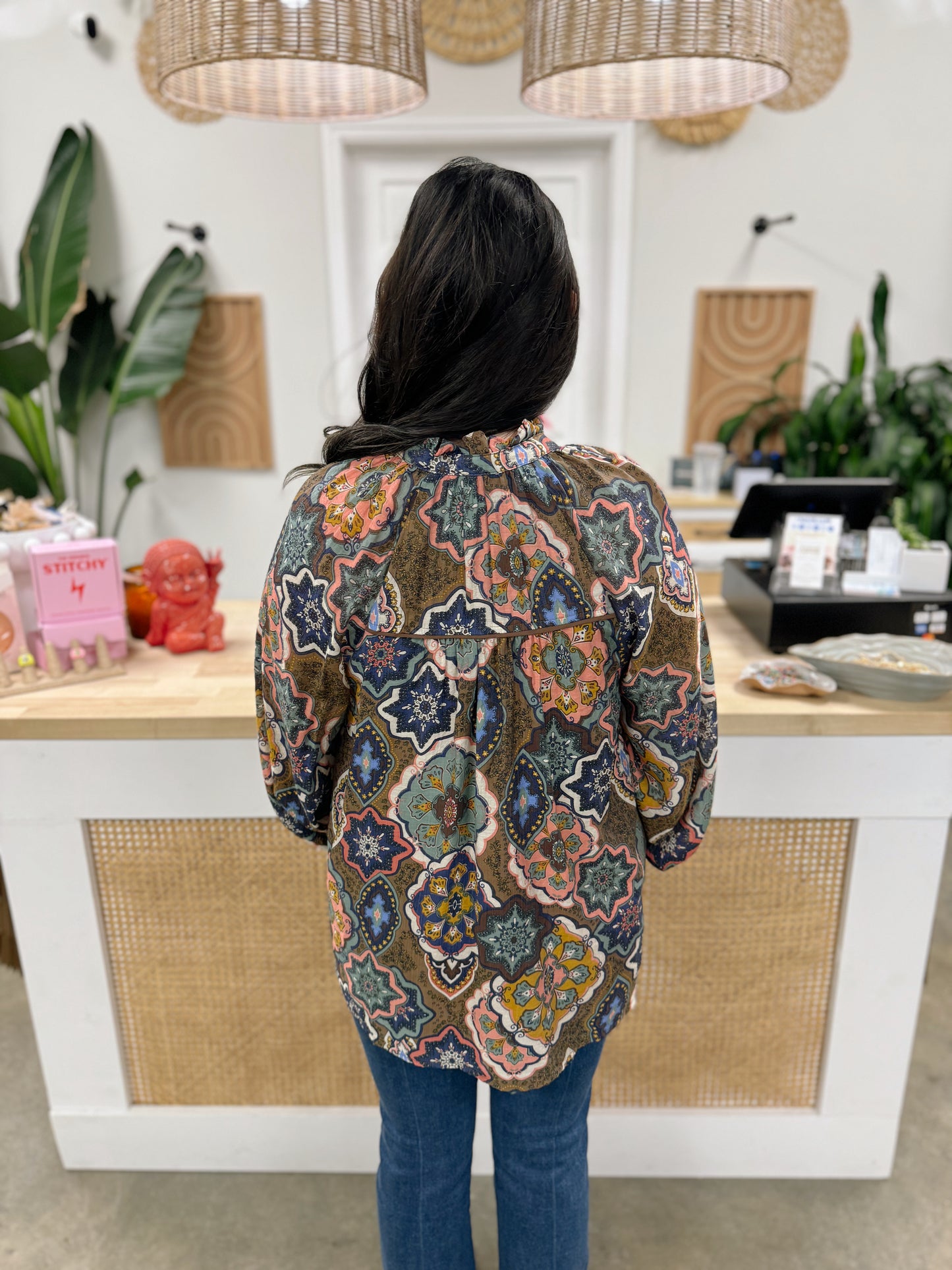 The Hensley Blouse Cury