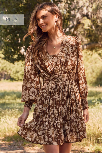 The Evenlyn Brooke Mini Dress Curvy