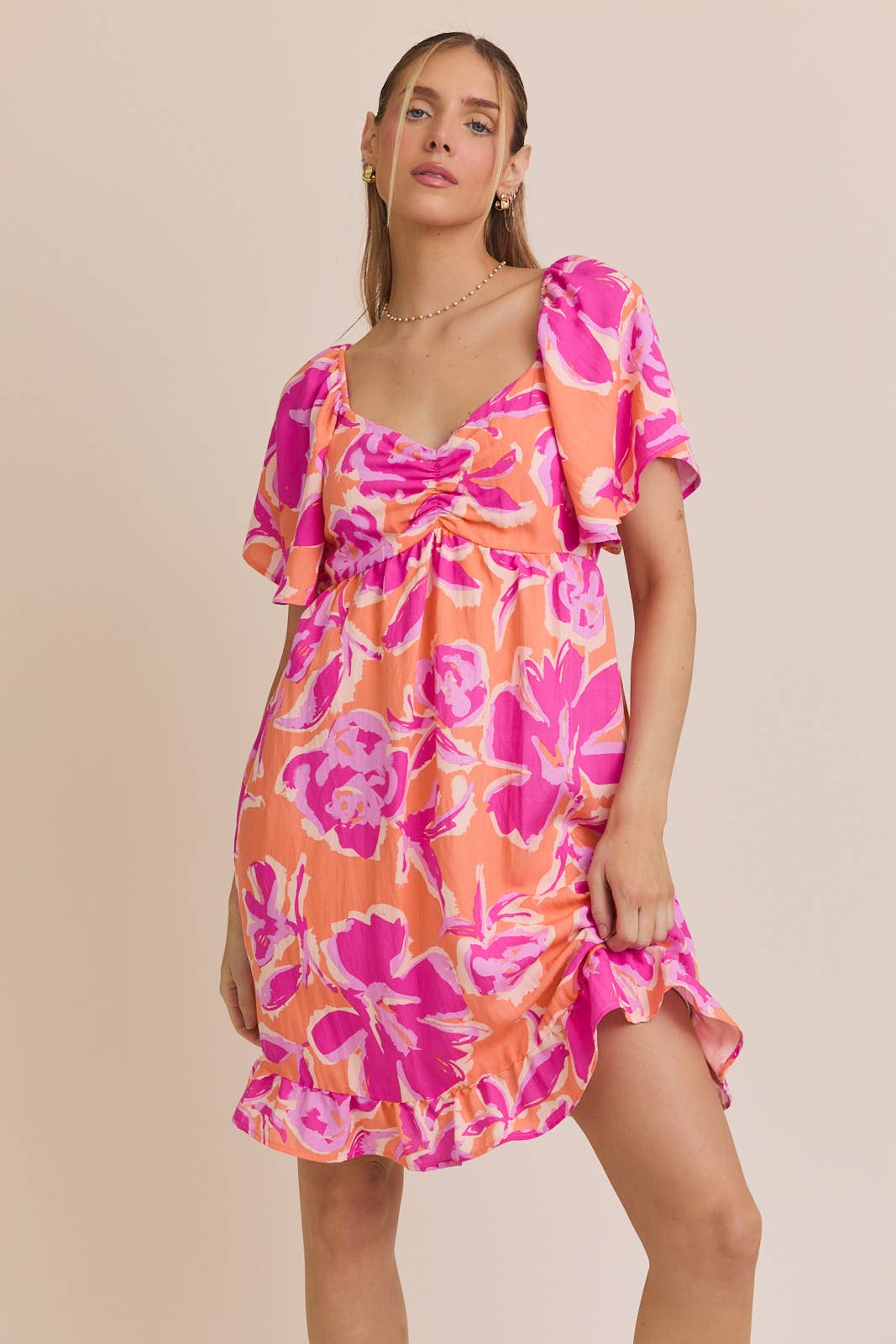 Pink In The Tropics Dress