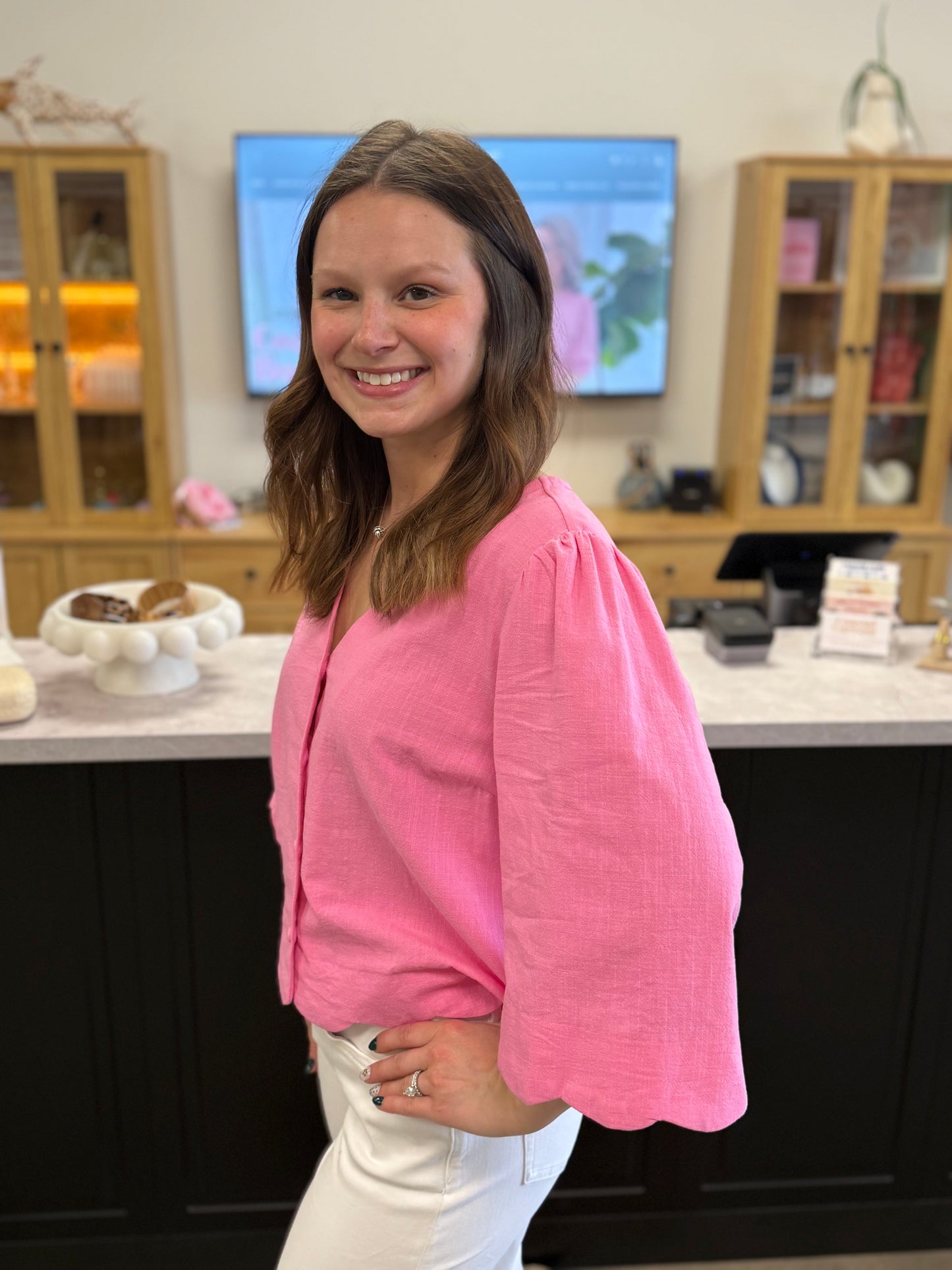 Soft Around the Edge Button Down