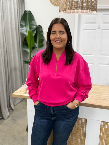 Sitting On the Side line Scuba Pullover