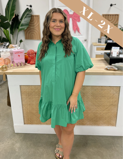 The Preppy Poplin Dress Curvy