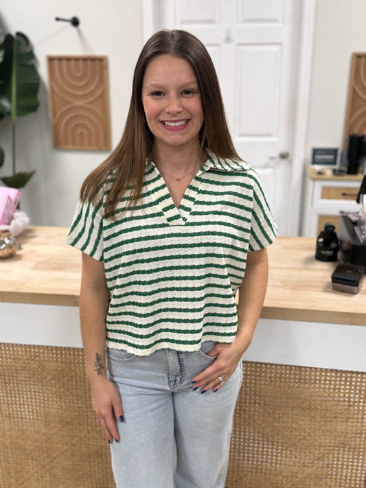 The Melody Top Kelly Green