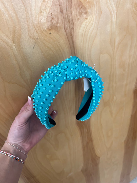 Blue Deco Headband