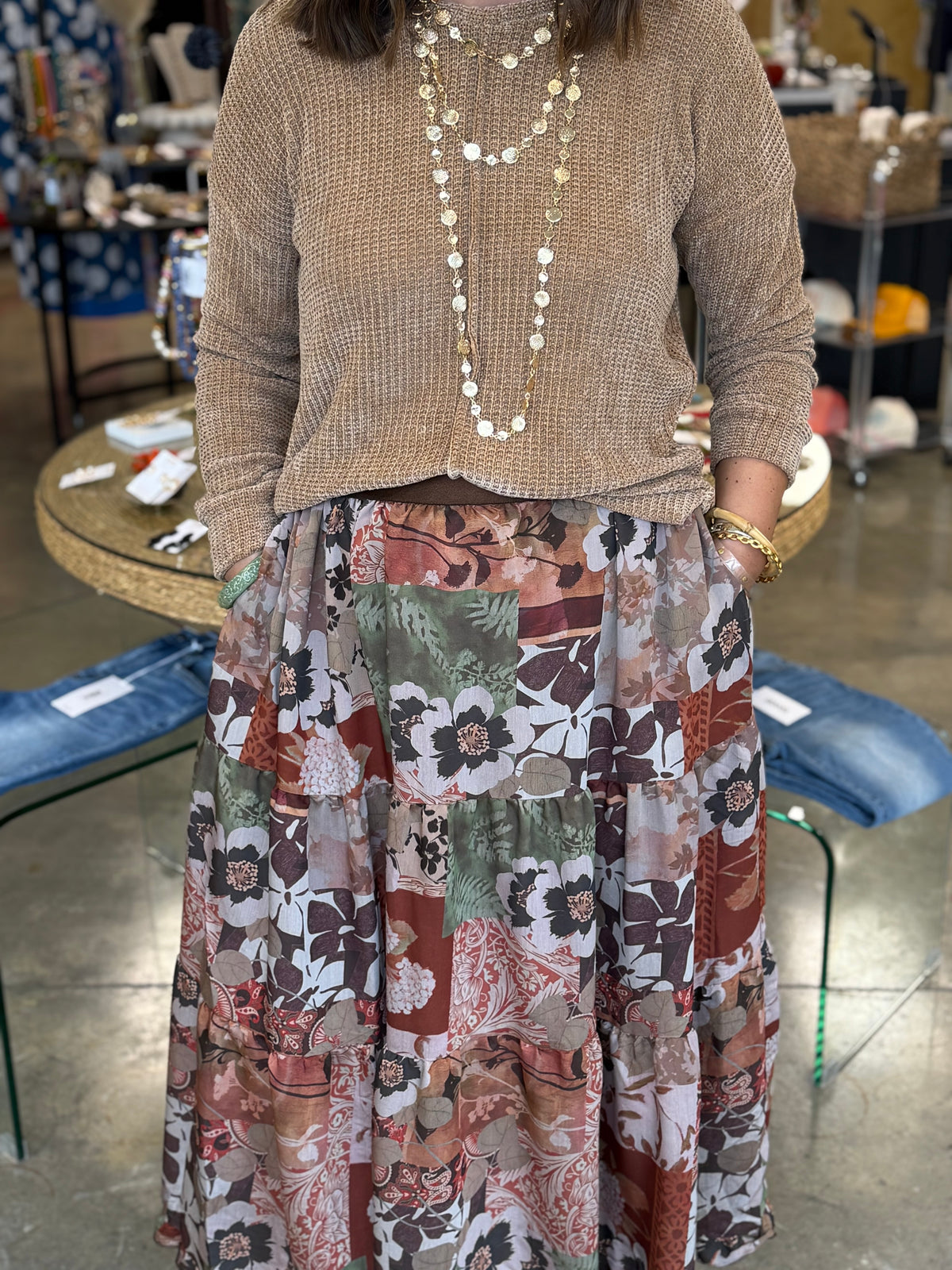 The Monica Midi Skirt