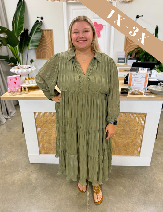 The Juliette Midi Dress Curvy