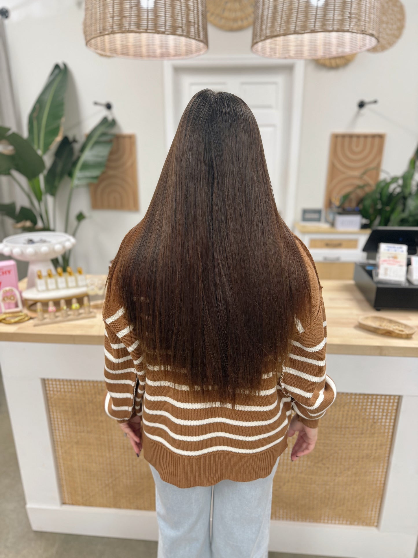 The Mollie Oversized Striped Sweater