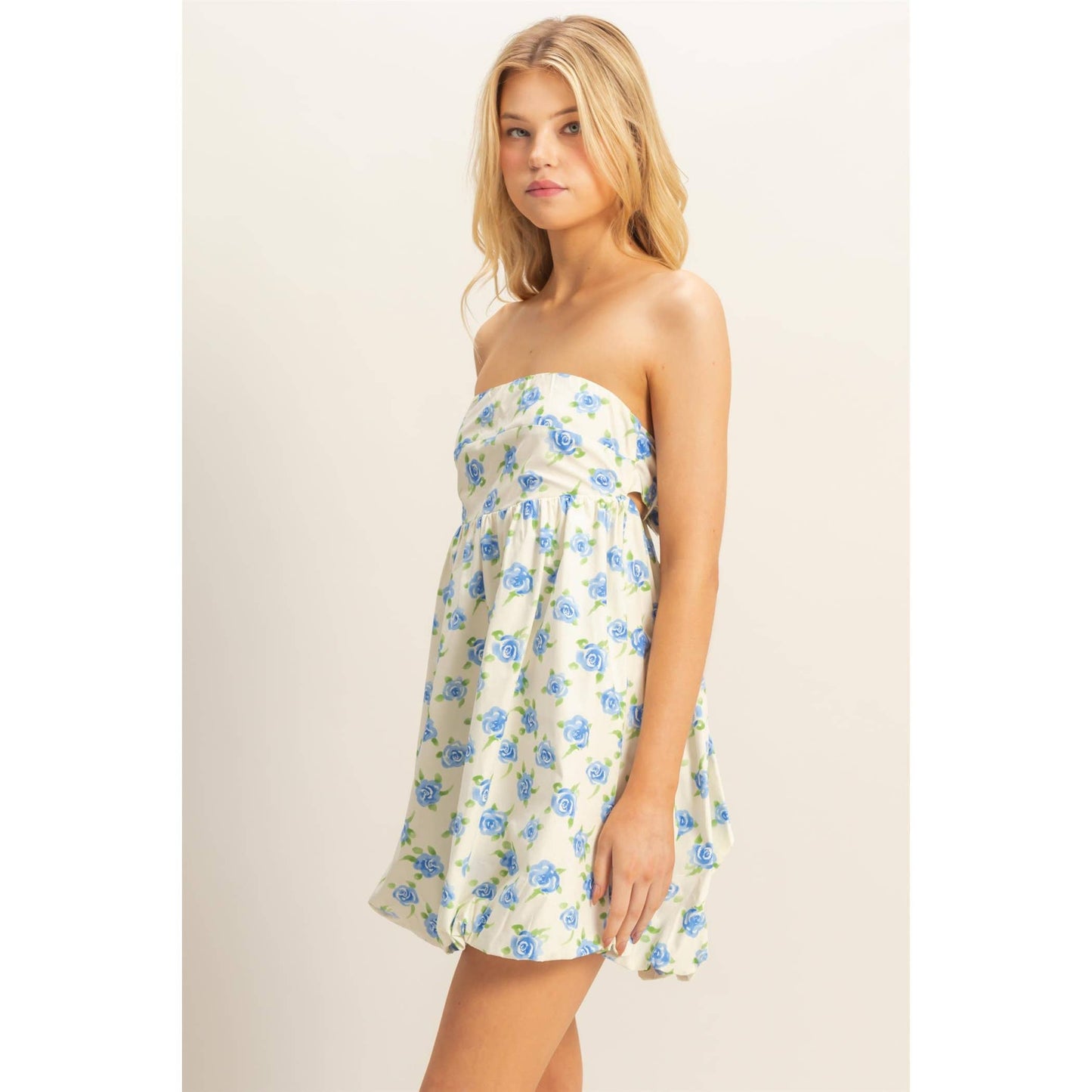 Love Fancy Bubble Mini Dress