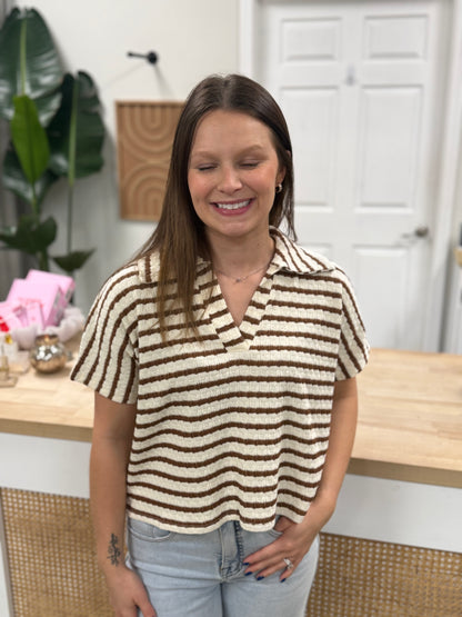 The Melody Top Brown