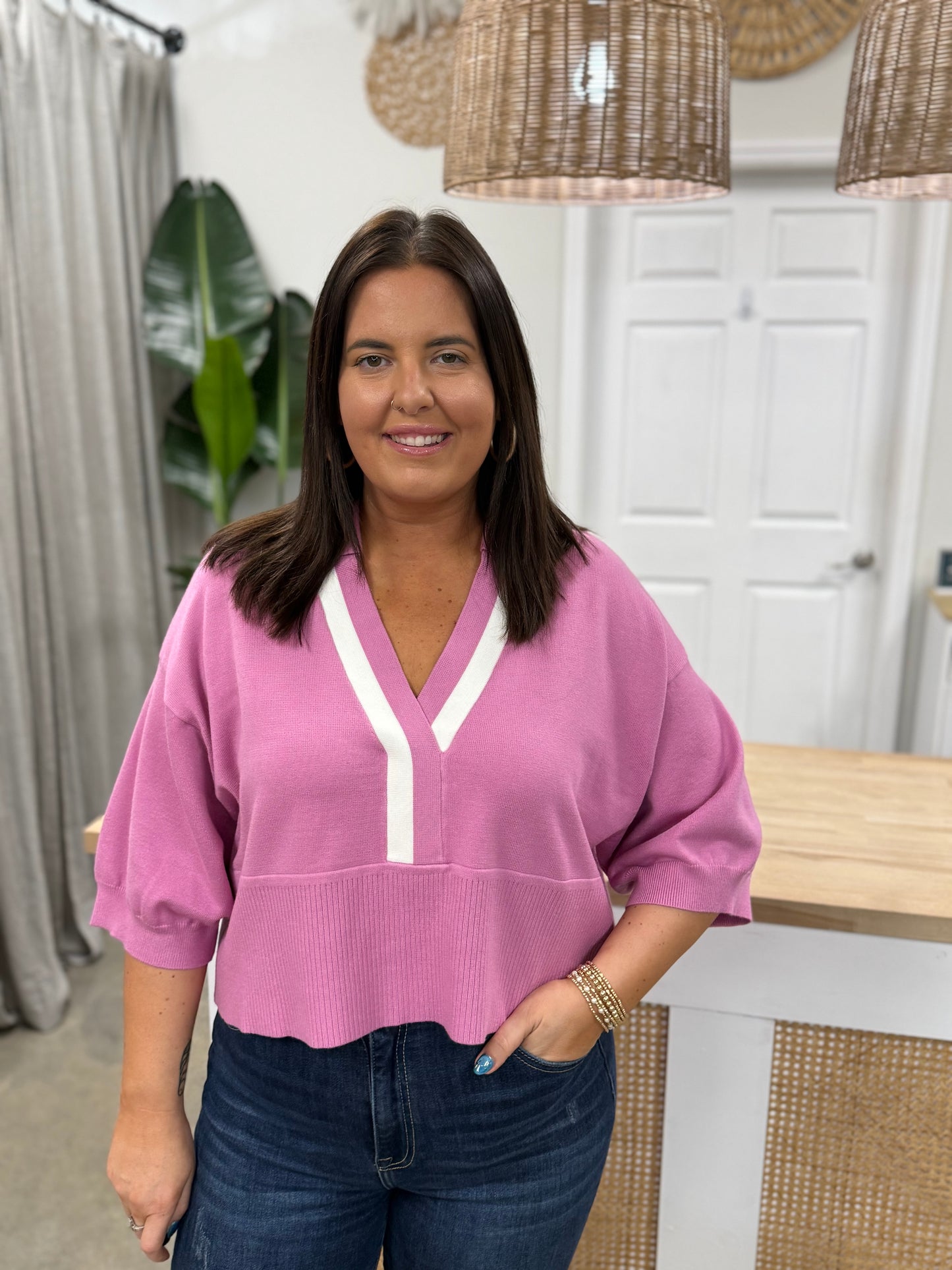 The Connie Sweater Top