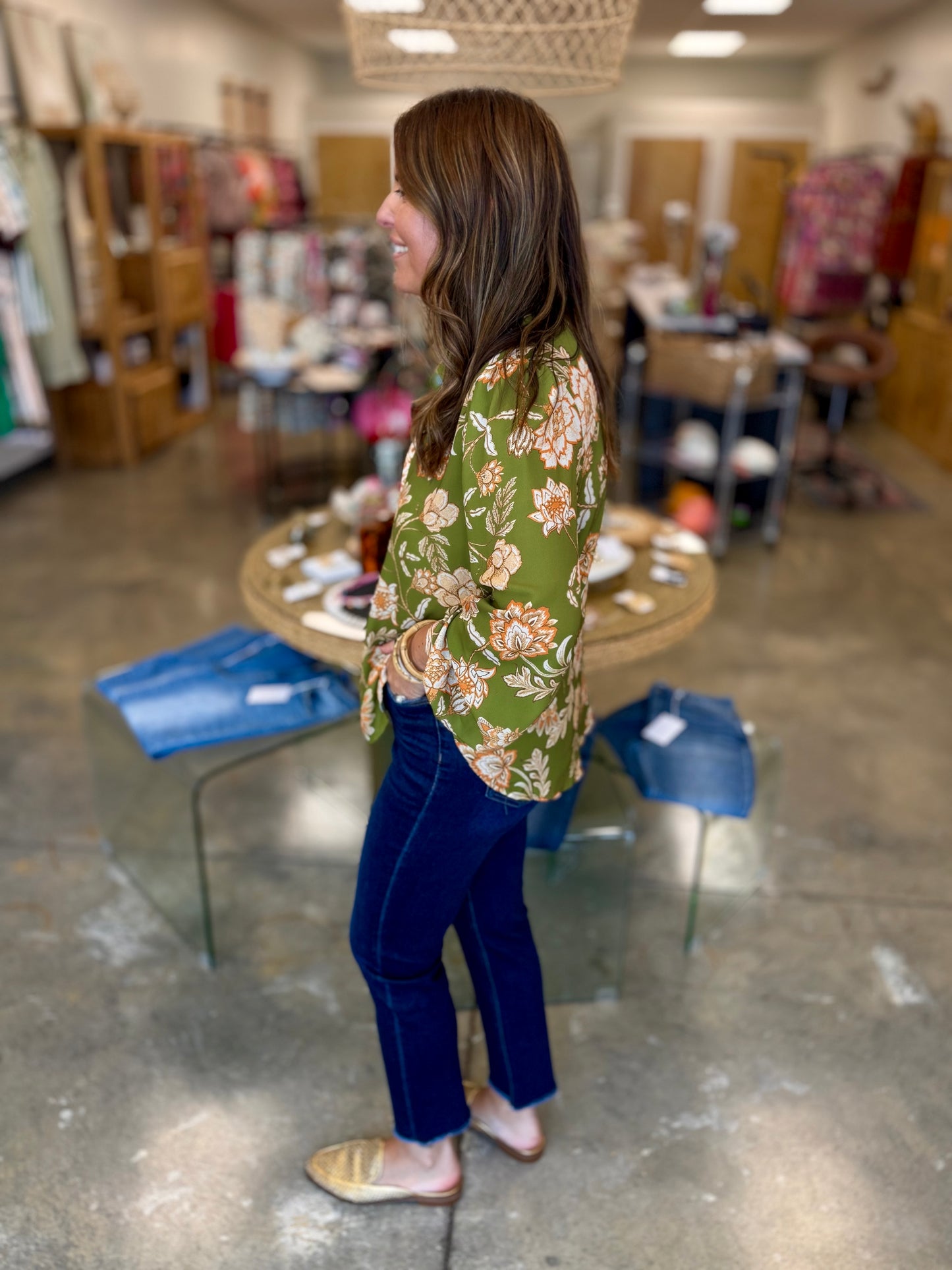 The Alyssa Button Down Top