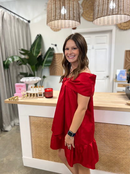 Wrap Me like a Present Holiday Dress