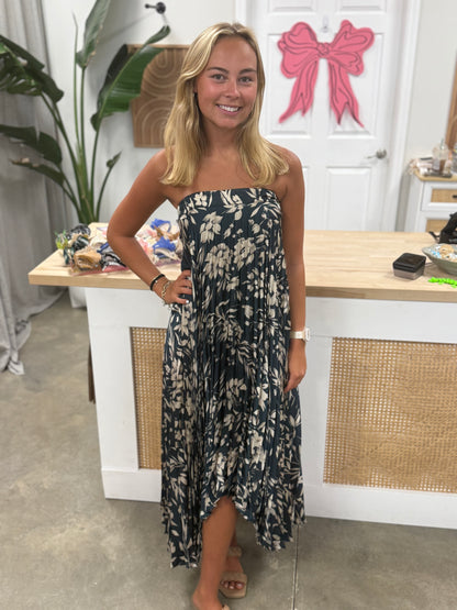 The Tyson Strapless Maxi Dress