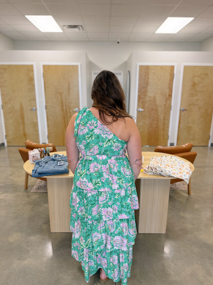 The Everly One Shoulder Dress