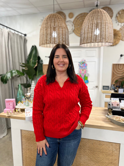 The Vivian V-Neck Sweater