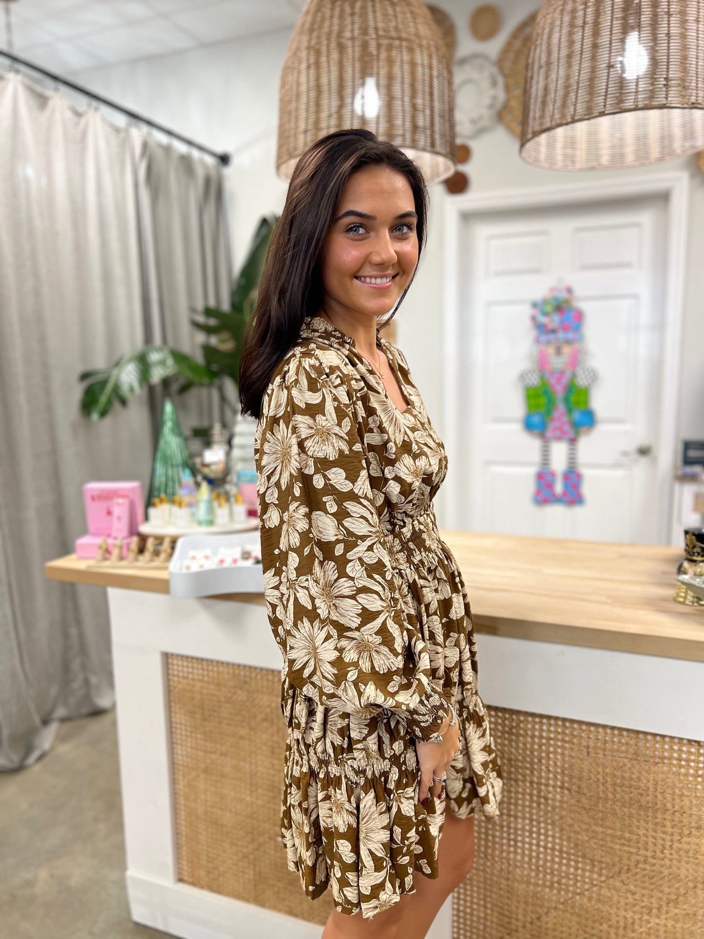 The Evenlyn Brooke Mini Dress