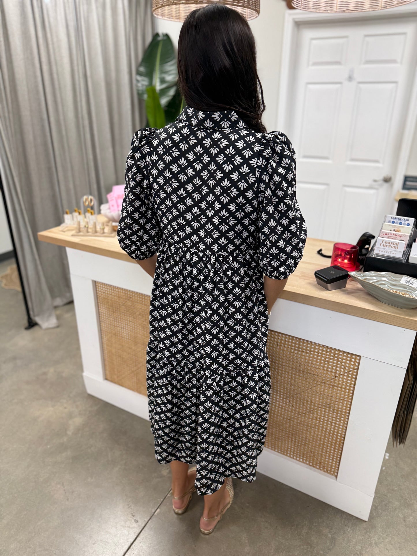 The Gina Collared Dress