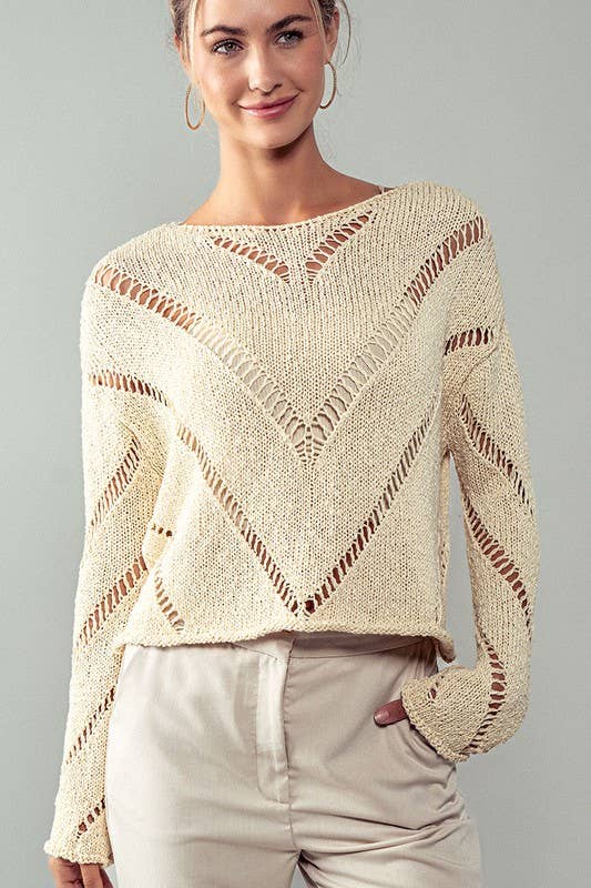 The Beachy Boho Sweater