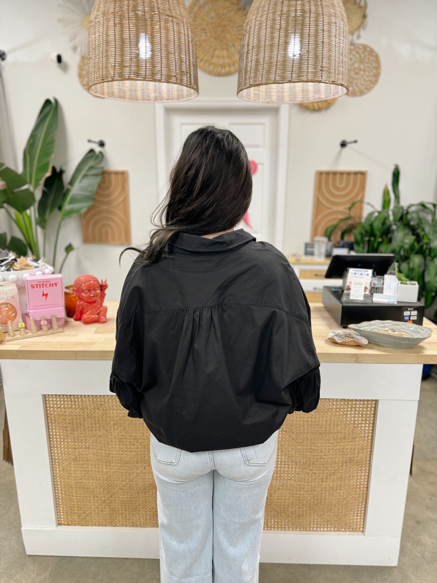 The Abby Button Down Blouse