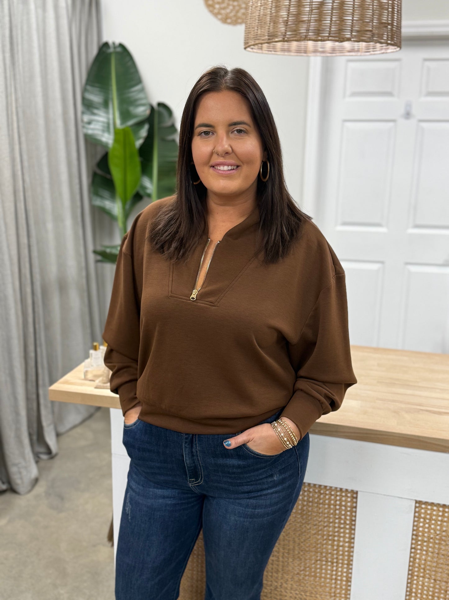 Sitting On the Side line Scuba Pullover