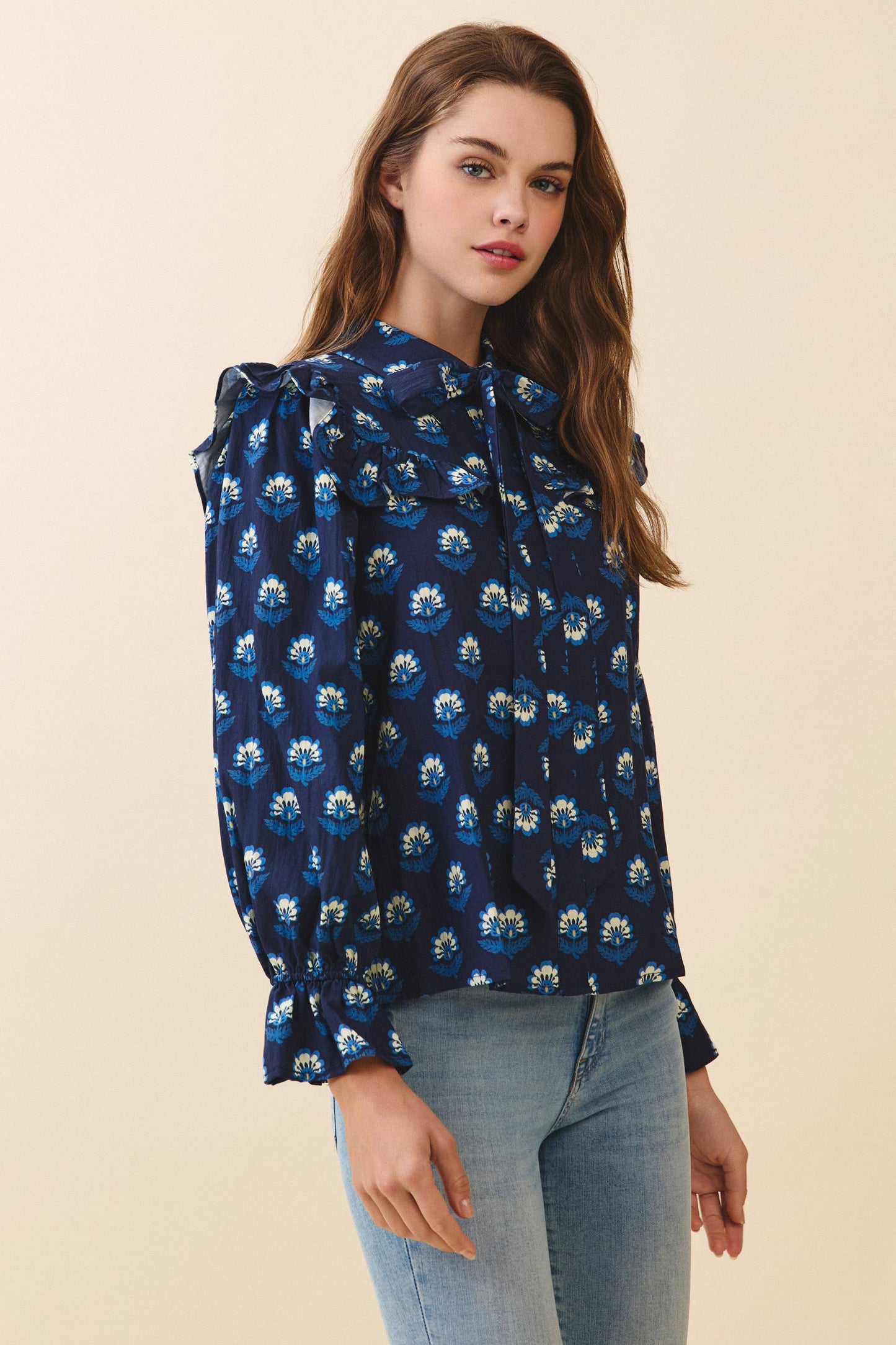 The Liza Button Down Blouse
