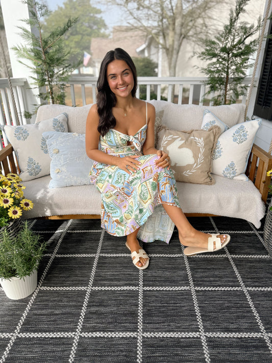 Summer Themed Conversational Maxi