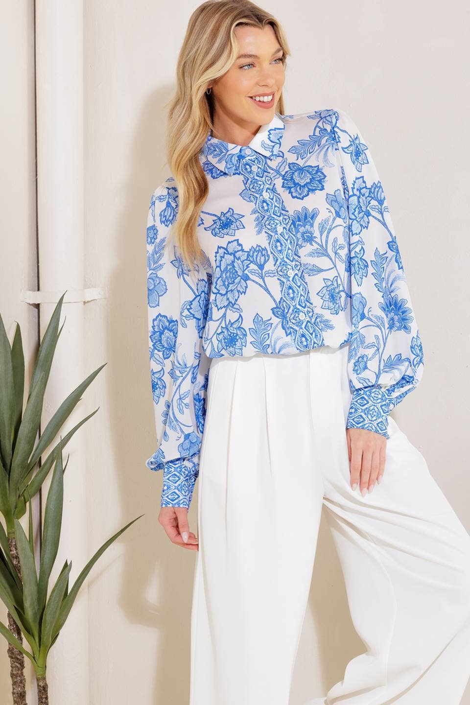 The Chinoiserie Button Down