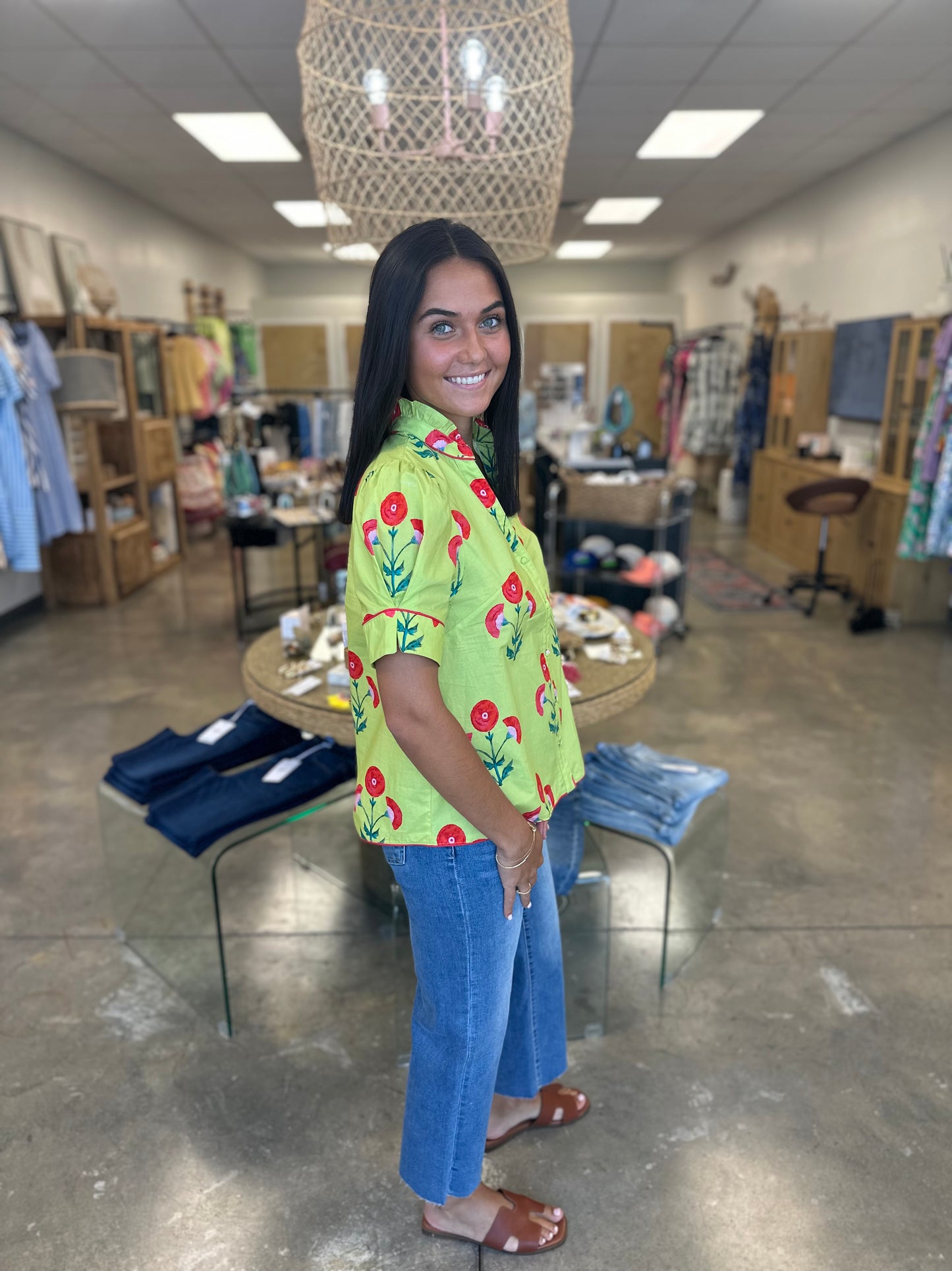 The Tiley Floral Blouse