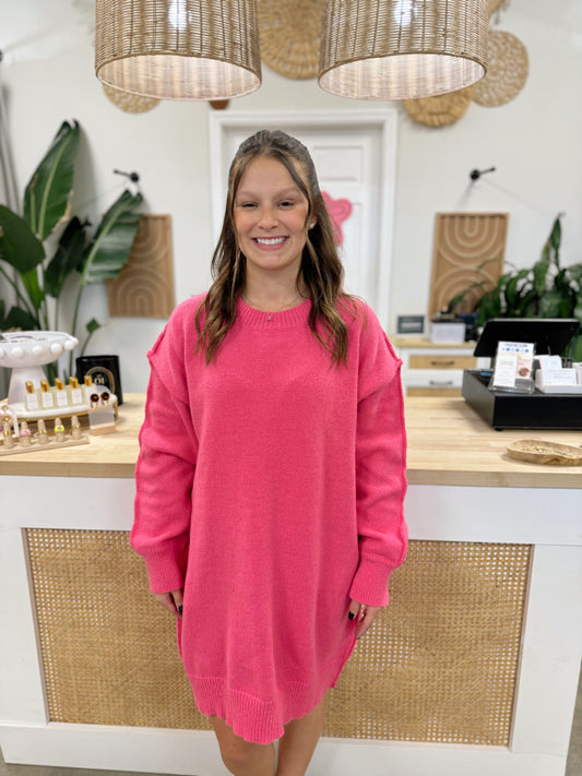 Be Of Good Cheer Sweater Dress