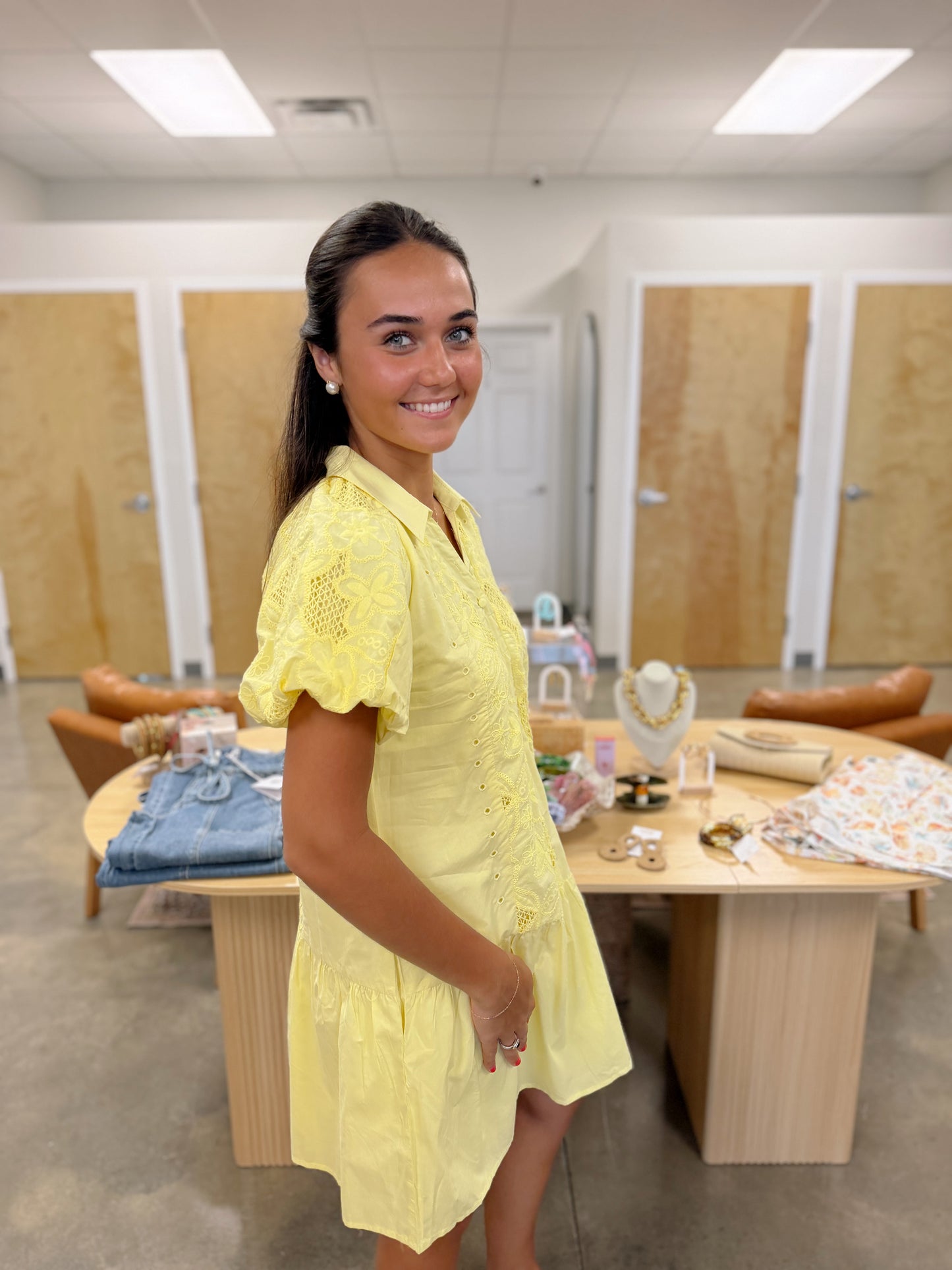 The Butter Cup Krisley Mini Dress