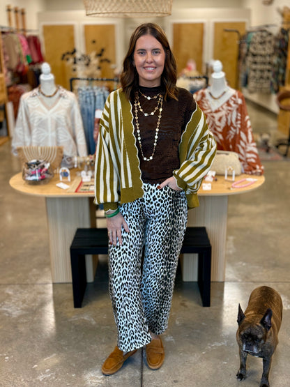 The Margo Scalloped Cardigan