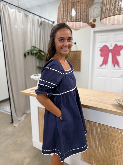 Mini and Cute Bow Dress