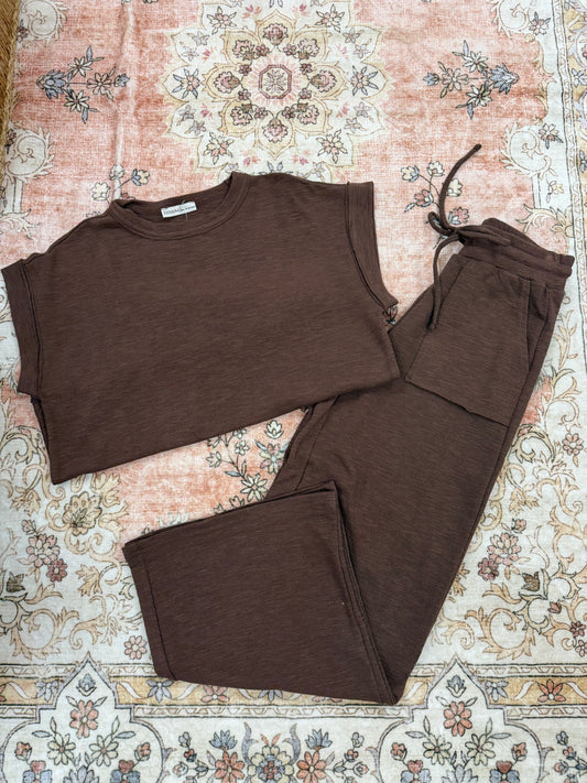 The Jet Setter Set Brown