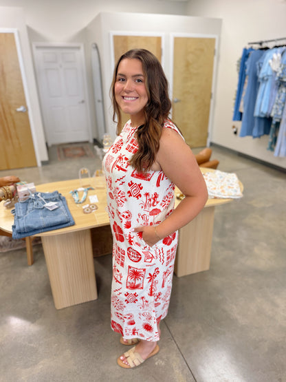 The Mermaid Midi Dress