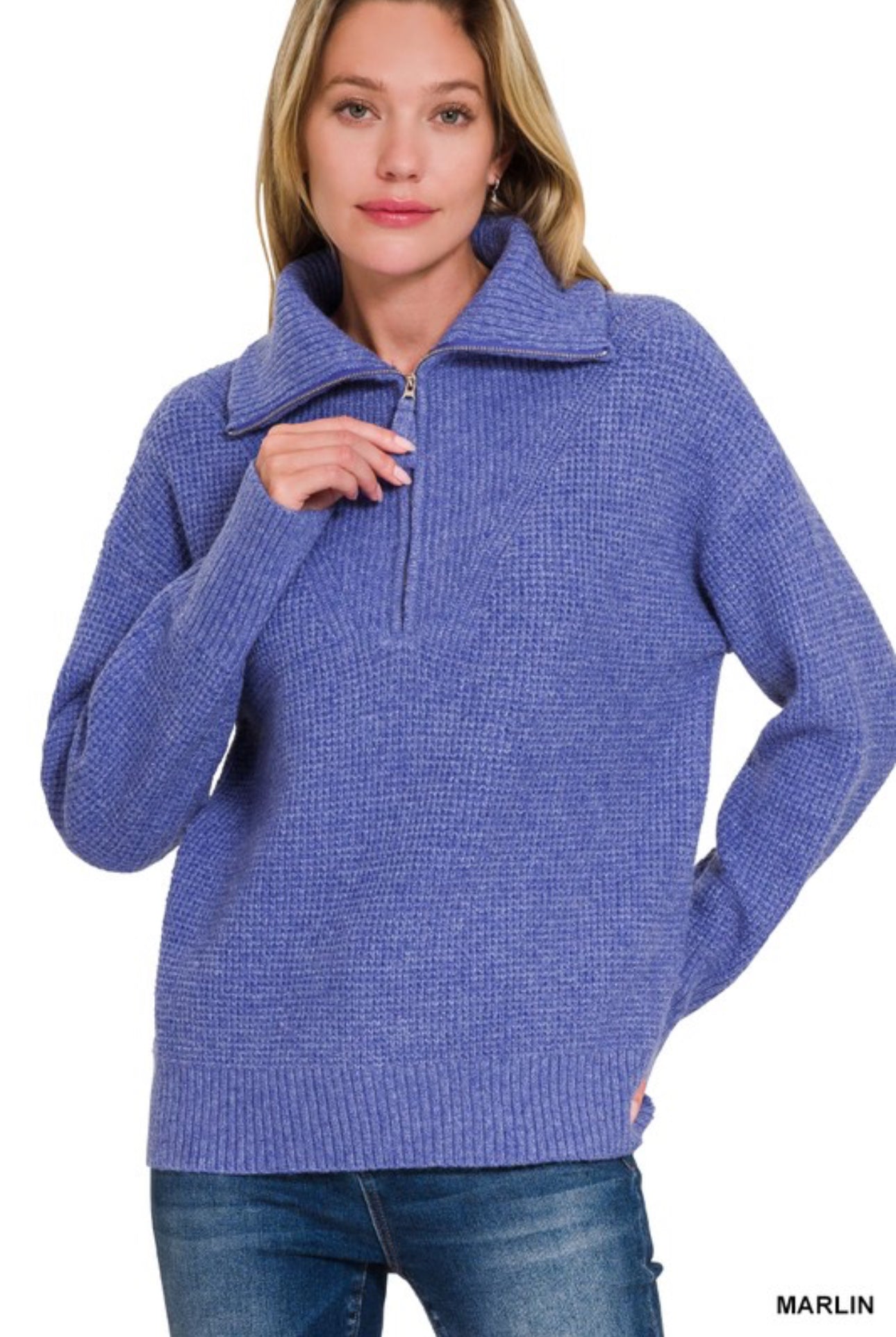 Door Buster Sweater Half Zip Sweater