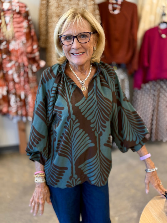 The Art Deco Blouse