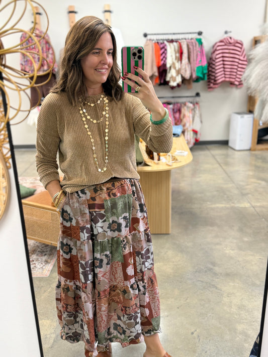 The Monica Midi Skirt