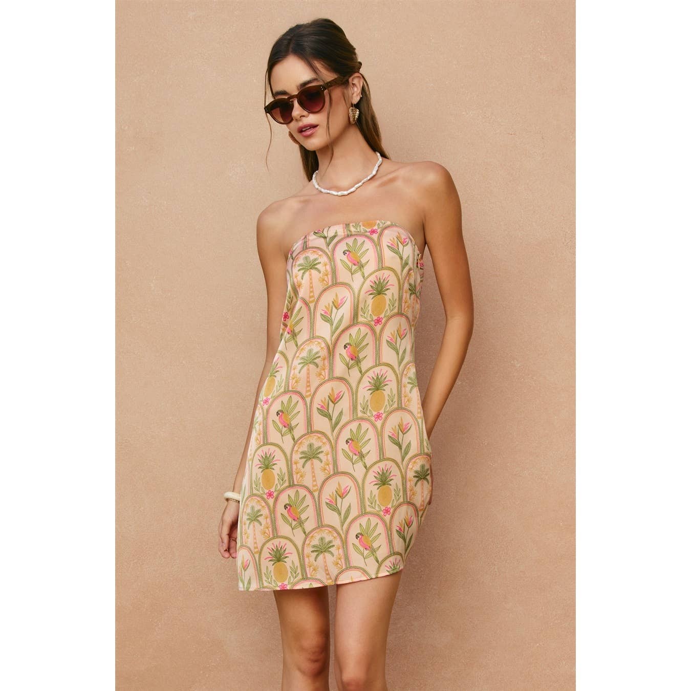 The Belize Strapless Dress