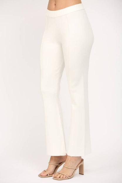 THE DEMI FLARE SWEATER PANTS