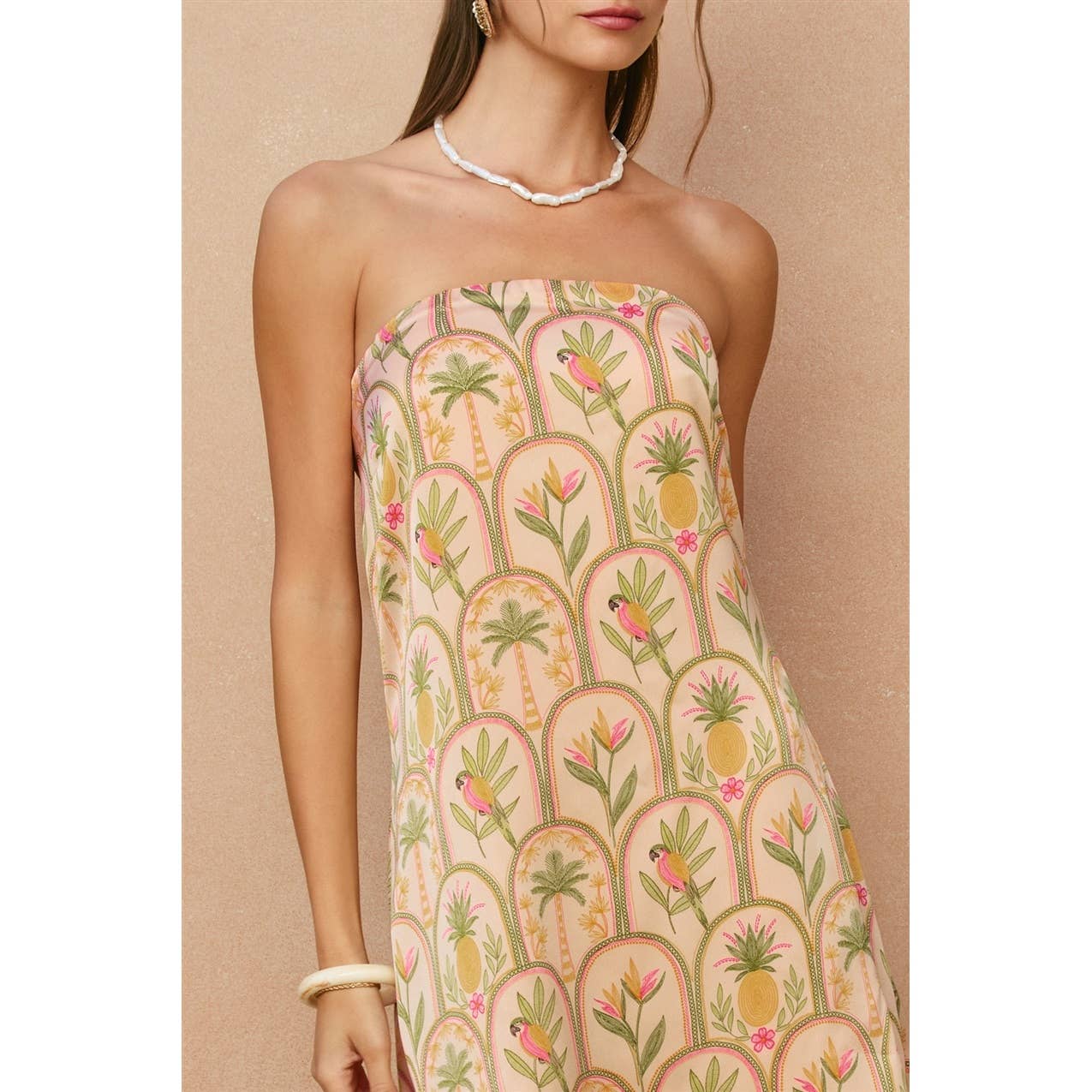 The Belize Strapless Dress