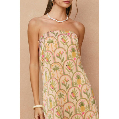 The Belize Strapless Dress