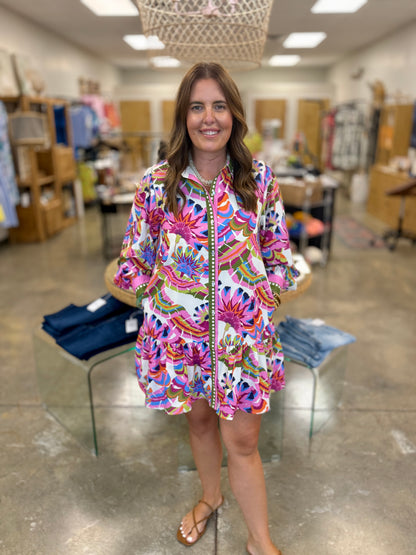 The Tiley Button Down Dress