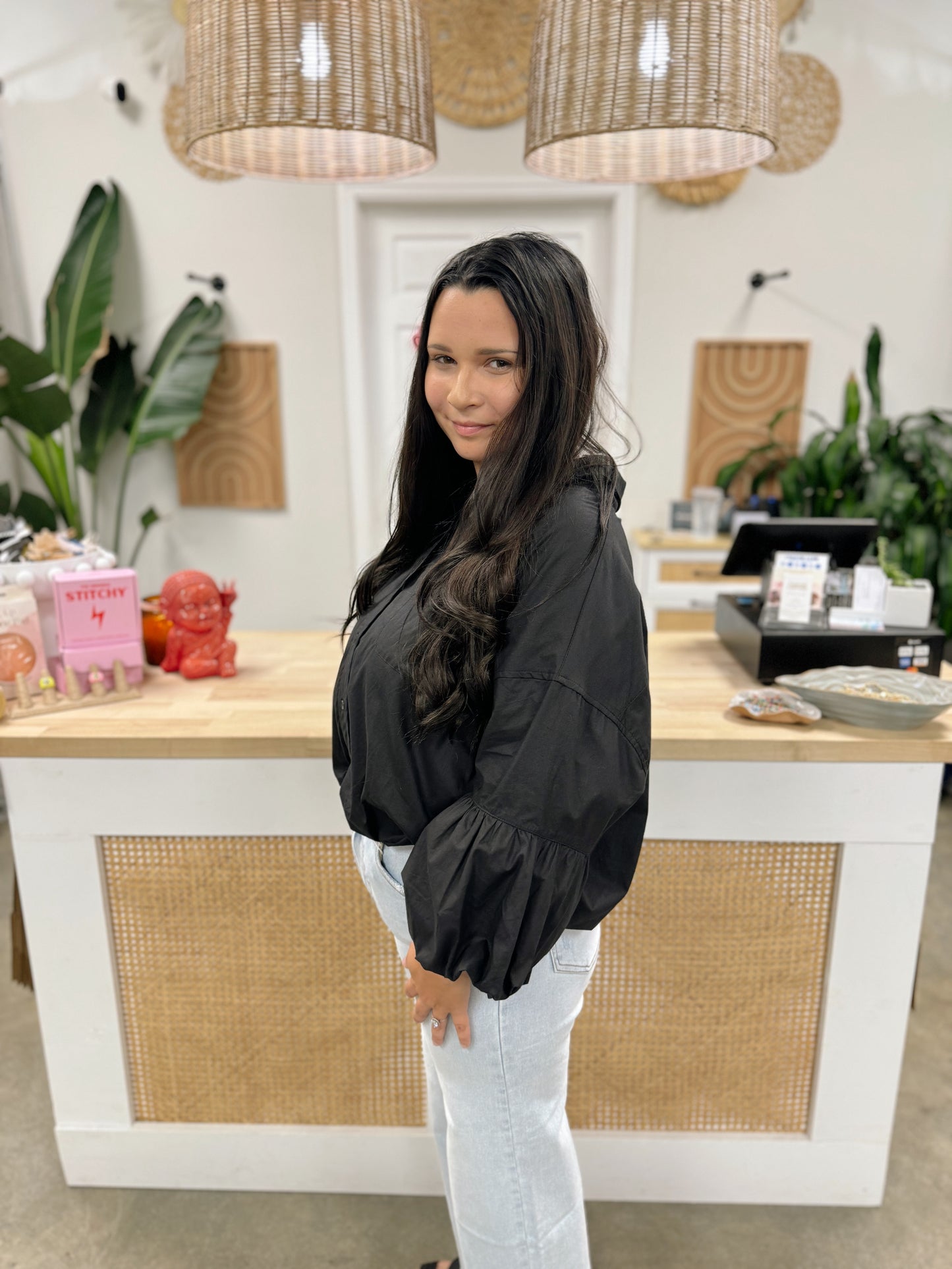 The Abby Button Down Blouse