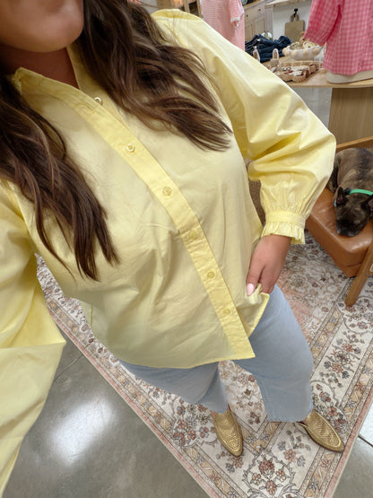 The Buttercup Button Down Blouse