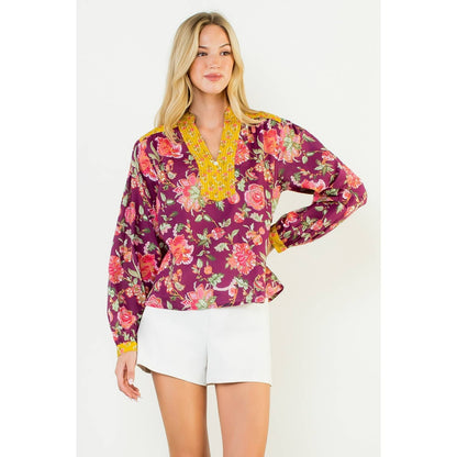 The Brooklyn Print Blouse