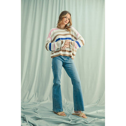 The Fall Striped Sweater