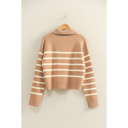 The Selma Quarter Zip Sweater